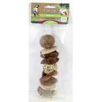 Mix & Play Sling hout foerageerspeelgoed met houtschijven en natuurlijke vezels