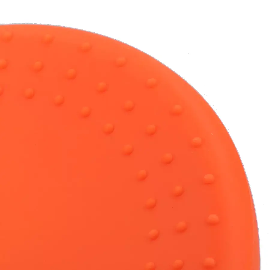 No-Spill voer- en drinkbak oranje voor hond en kat