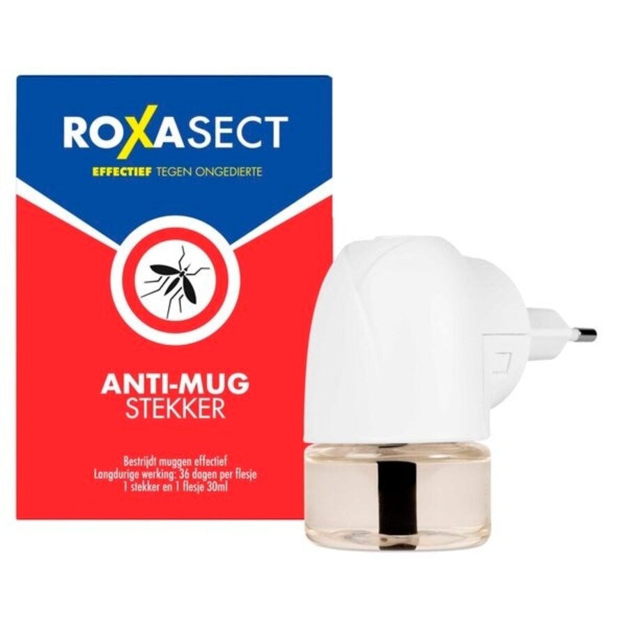 Anti muggenstekker startverpakking met stekker en 30 ml navulling voor 36 nachten