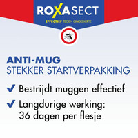 Anti muggenstekker startverpakking met stekker en 30 ml navulling voor 36 nachten