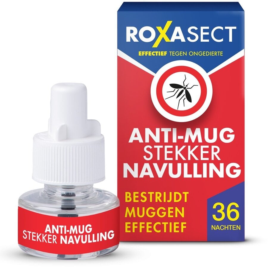 Anti-Mug Stekker Navulling 30 ml | 36 nachten bescherming tegen muggen