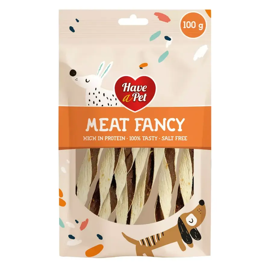 Zachte sandwich hondensnack met eend en kabeljauw 100 g voor honden