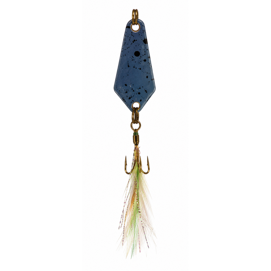 Spoon Delta 2GR/H8 – Dubbelgekleurde microlepel met levendige actie voor forel en baars