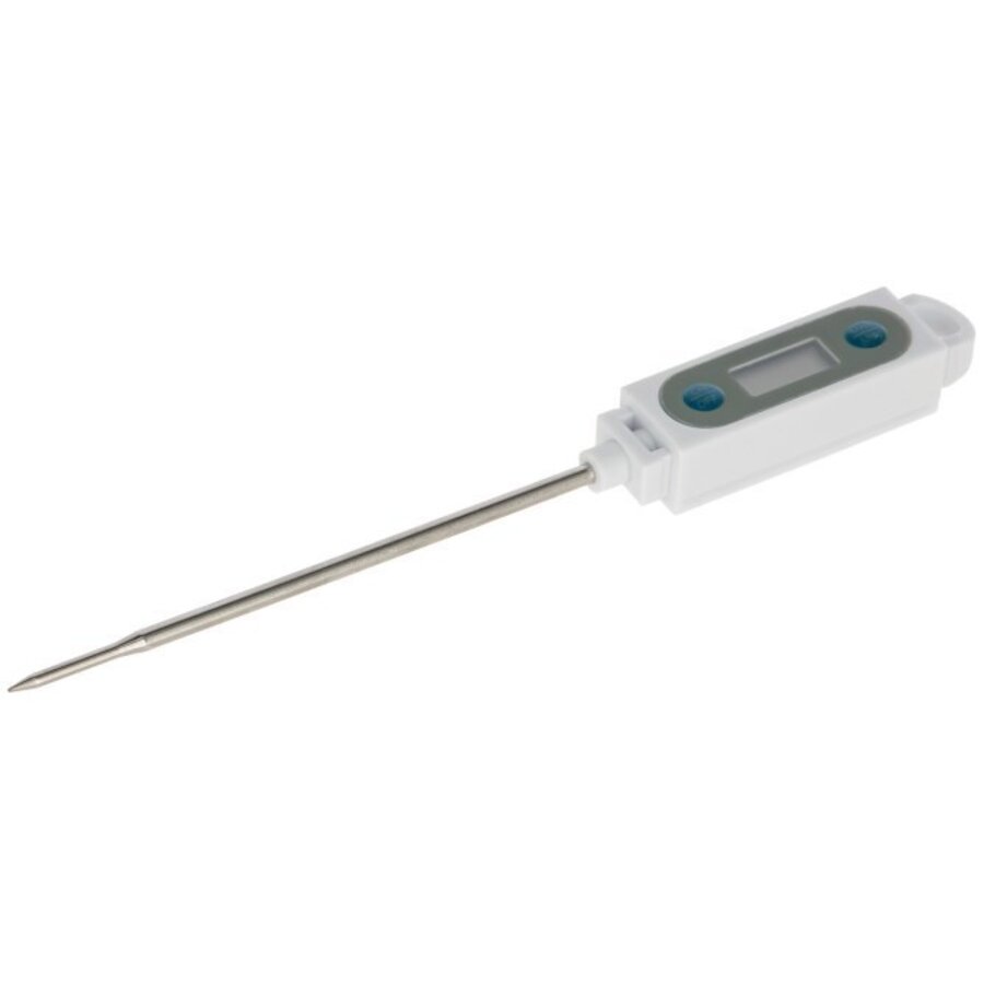 Digitale melkthermometer waterproof met RVS sensor en min/max functie