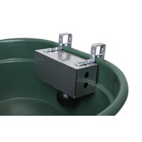 RVS vlotter met ophangbeugel 1/2 inch voor drinkbakken en watertanks