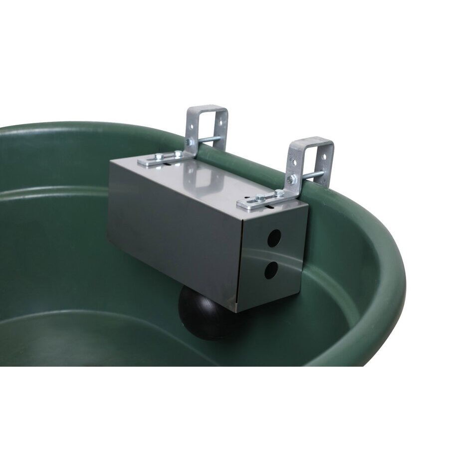 RVS vlotter met ophangbeugel 1/2 inch voor drinkbakken en watertanks