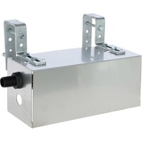 RVS vlotter met ophangbeugel 1/2 inch voor drinkbakken en watertanks