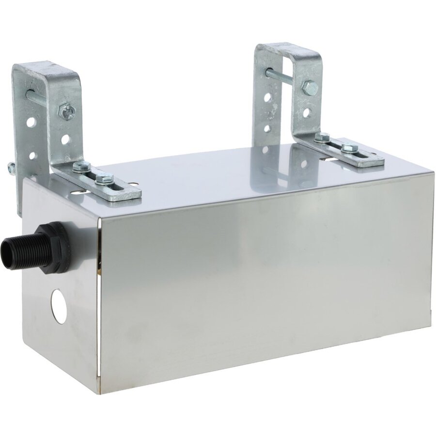 RVS vlotter met ophangbeugel 1/2 inch voor drinkbakken en watertanks