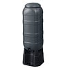 Regenton 100 liter antraciet met voet