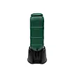 Regenton compleet groen 100 liter met voet