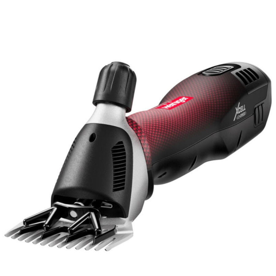 Schapenscheermachine XCell 2-Speed draadloos met 2 accu’s voor schaap en geit
