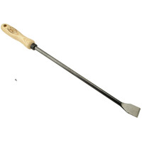 Aspergesteker met essen houten handvat 14 cm voor nauwkeurig asperges oogsten