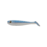 Willy Wonker Shad 7,5 cm Limetreuse softbait voor baars, snoekbaars en roofblei