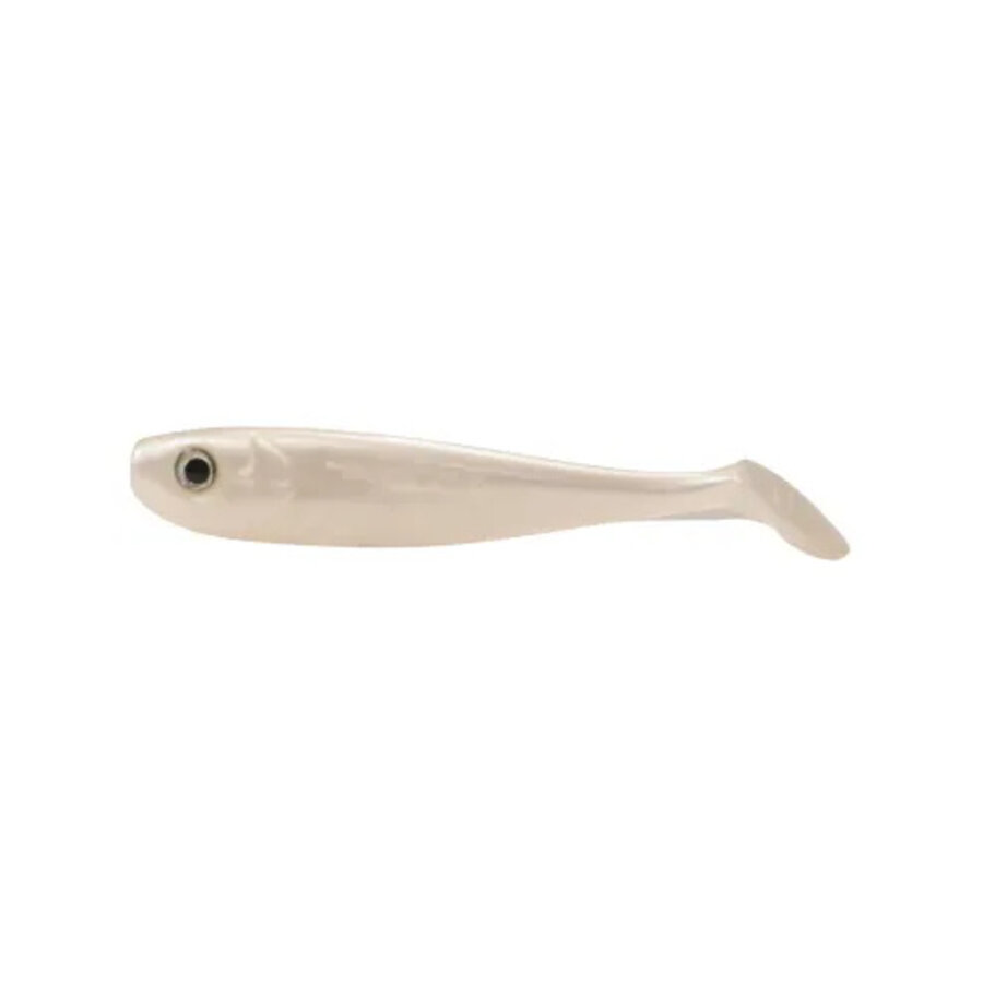 Willy Wonker Shad 7,5 cm Limetreuse softbait voor baars, snoekbaars en roofblei