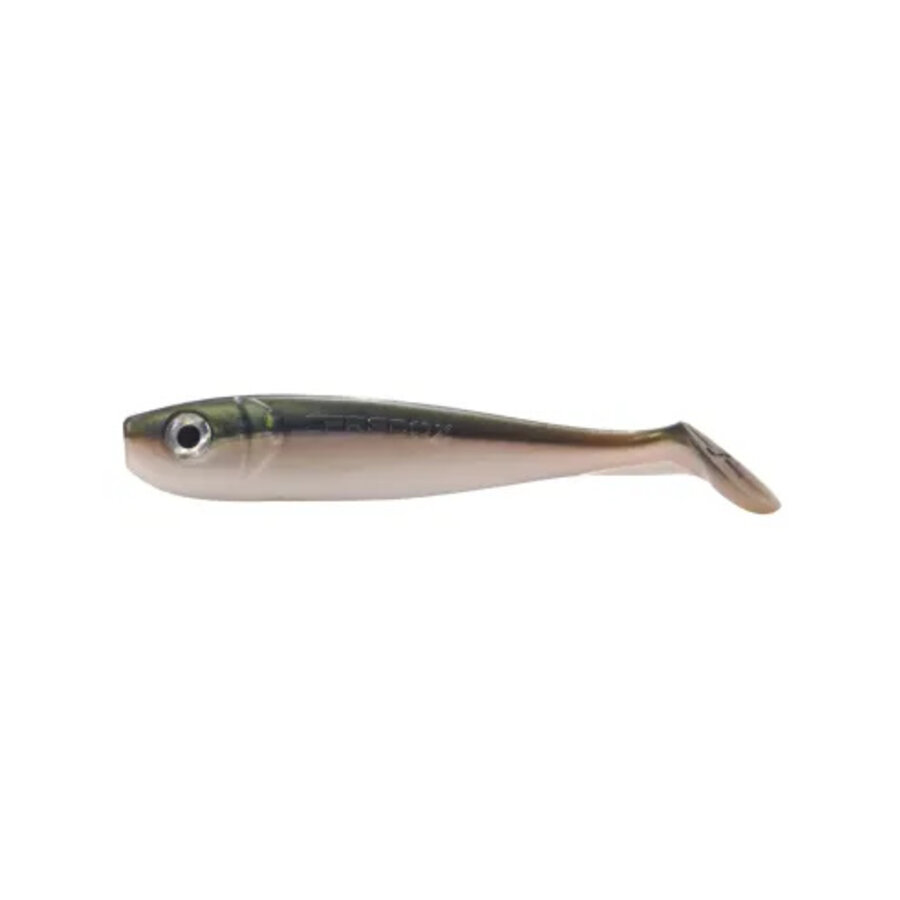 Willy Wonker Shad 7,5 cm Limetreuse softbait voor baars, snoekbaars en roofblei