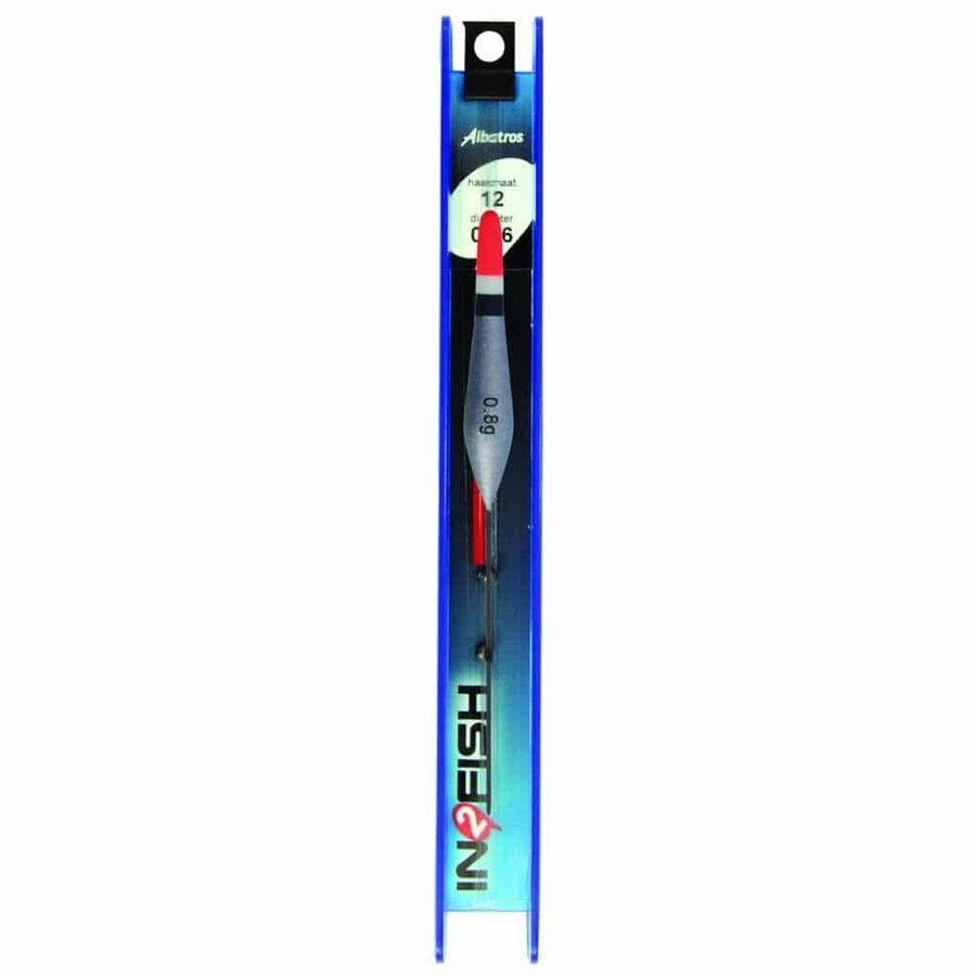 IN2FISH Tuig TR9 met 12 cm dobber 0,8 g en haakmaat 12