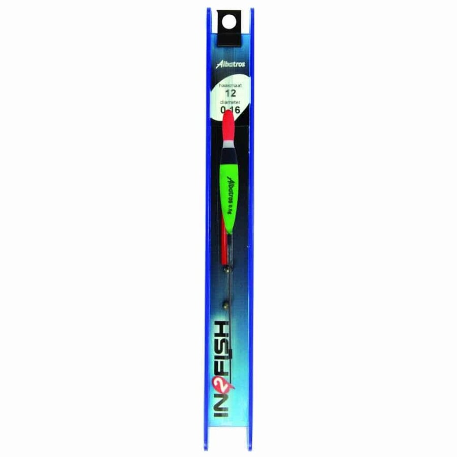 Tuig TR21 met dobber 11 cm 0,5 gram lijn 0,16 mm haakmaat 12