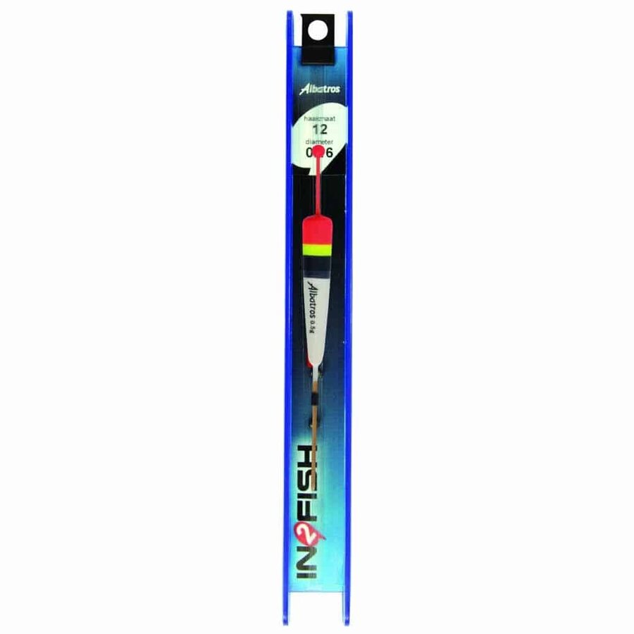 Tuig TR25 met dobber 10,5cm 0,5g lijn 0,16mm haakmaat 12