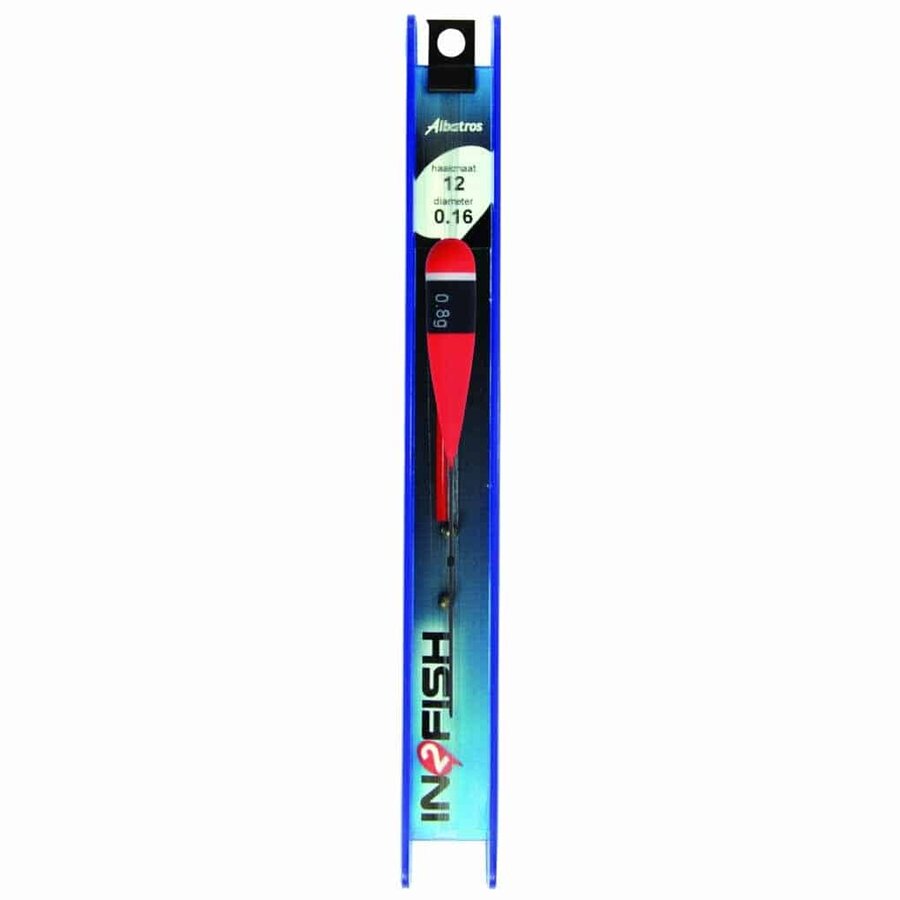 Tuig TR28 met dobber 9,5cm 0,8g lijn 0,16mm haakmaat 12