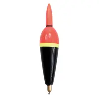 LED Float Loaded Justin 4+2 gr 9,5 cm | lichtgevende batterij dobber voor avond- en nachtvissen
