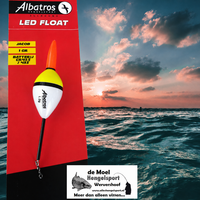 LED Float Jacob 1 gram batterij dobber voor avond- en nachtvissen
