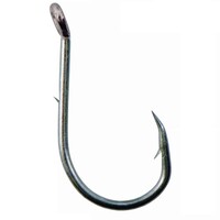 Trout Style Ring vishaak maat 6, 8, 10 of 12 | nikkel forelhaak
