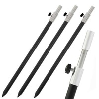 Aluminium bankstick | verstelbare hengelsteun met cam-lock sluiting