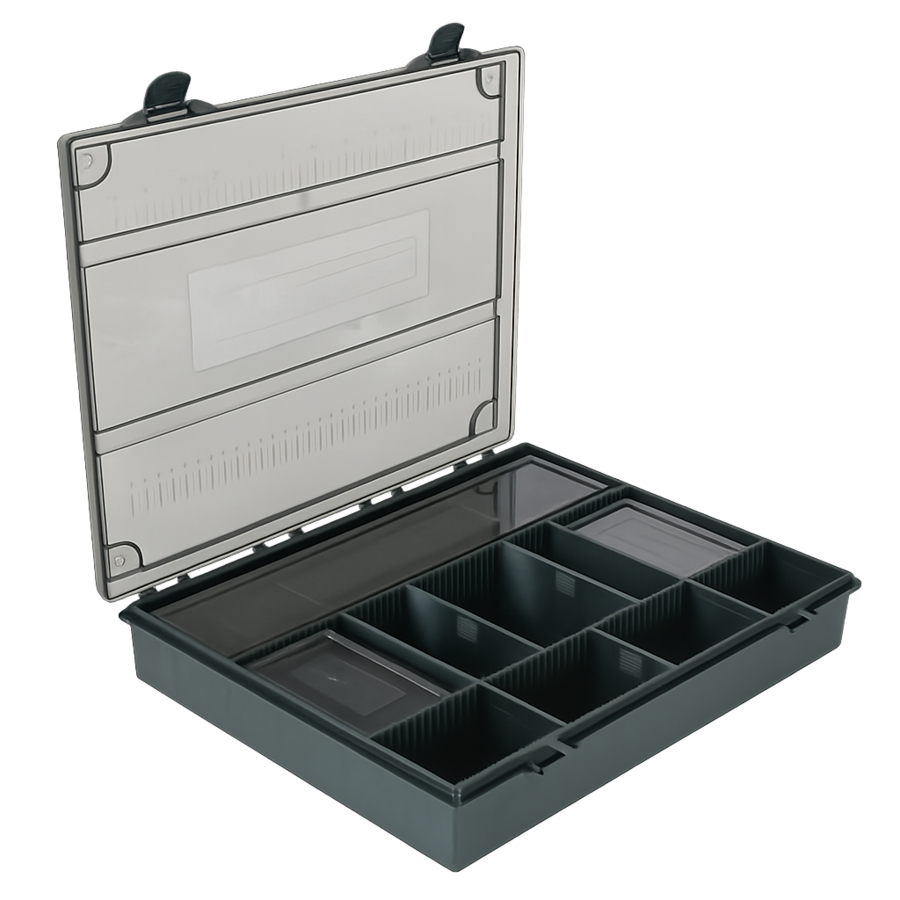 Carp Box Set | complete tacklebox met rigbox en werkliniaal