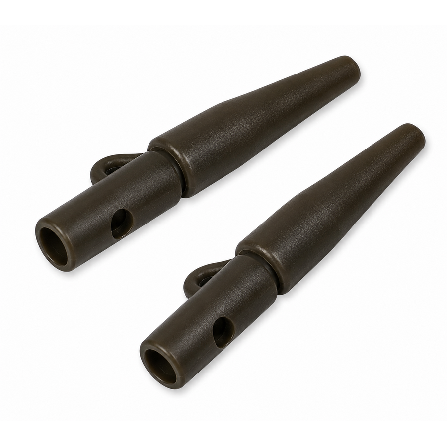 Safety Lead Clip groen voor visveilige karpermontage