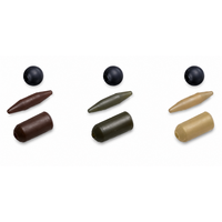 Heli-chod rubbers met buffer beads voor chod en helicopter rig