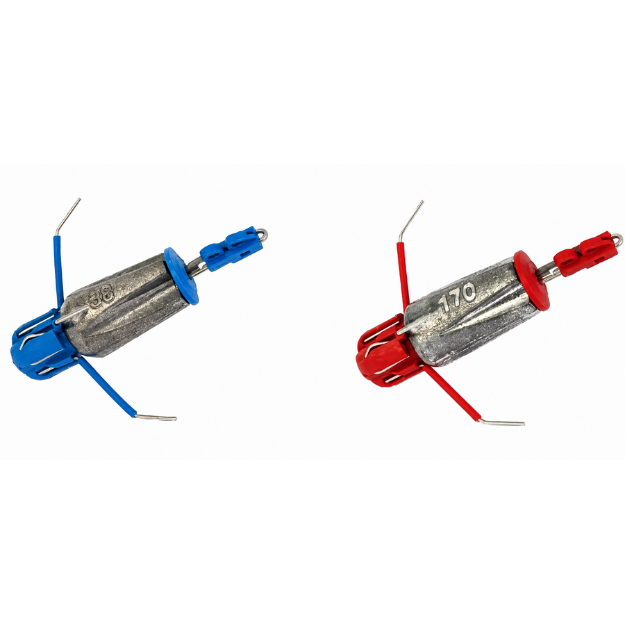 System 100+ Splash Down Sinker ankerlood met aasclip