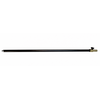 Telescopische bankstick zwart