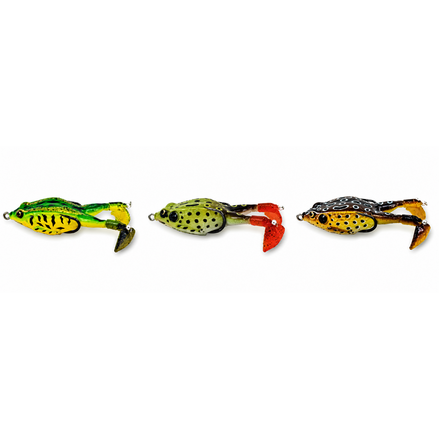 Rotary Feet topwater kikker drijvend kunstaas voor snoek