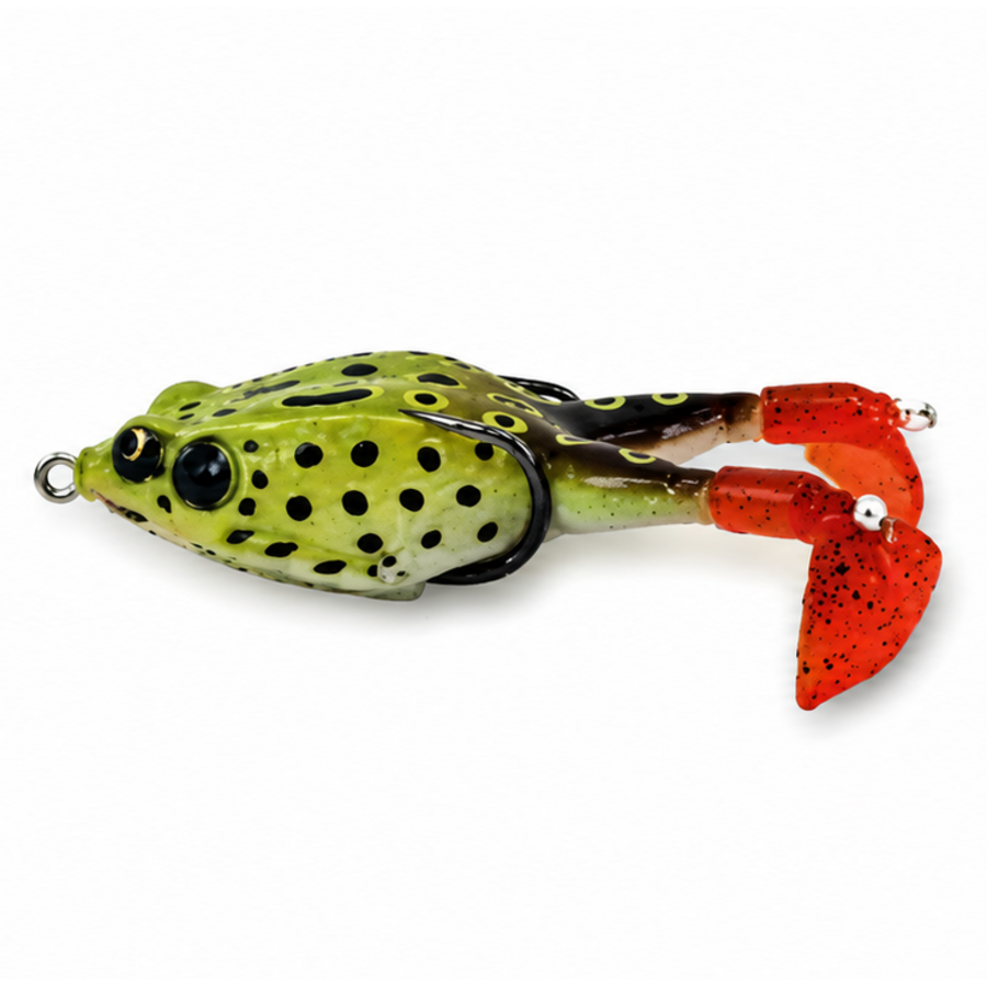 Rotary Feet topwater kikker drijvend kunstaas voor snoek