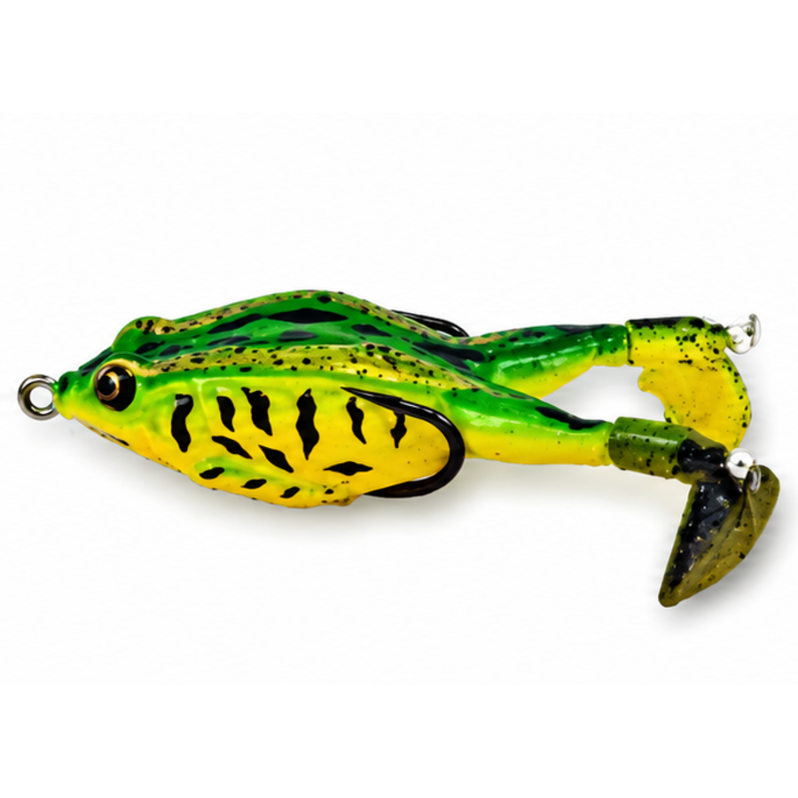 Rotary Feet topwater kikker drijvend kunstaas voor snoek