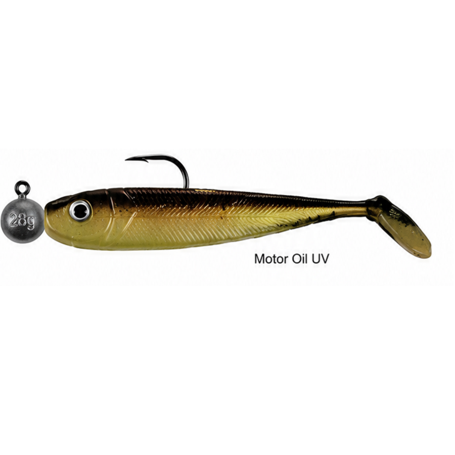 Willy Wonker Shad Gemonteerd kant-en-klare roofvis shad | 7,5 cm 7 g
