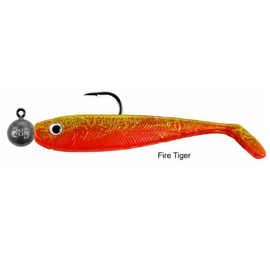 Willy Wonker Shad Gemonteerd kant-en-klare roofvis shad | 7,5 cm 7 g