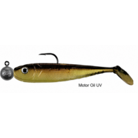 Willy Wonker Shad Gemonteerd voor baars, snoekbaars en snoek | 10 cm 10 gram
