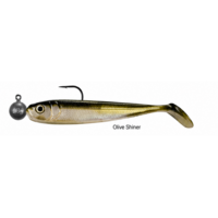Willy Wonker Shad Gemonteerd voor baars, snoekbaars en snoek | 10 cm 10 gram