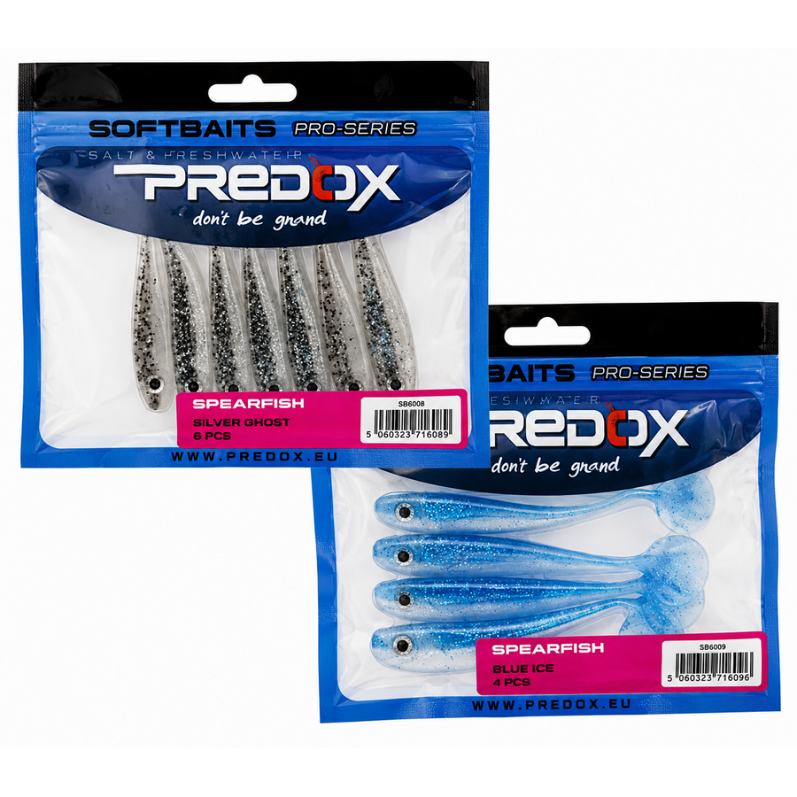 Willy Wonker Shad 6,5 cm 50 stuks softbait voor baars, snoekbaars en snoek