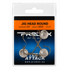 Jig Head Round Natural Bulk 25 stuks
