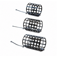 Mesh swimfeeder zwart lichtmetalen gaaswerk 15 gram