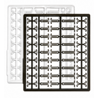 Boilie/Pelletstop 3 stuks voor hair-rig montage | zwart of transparant