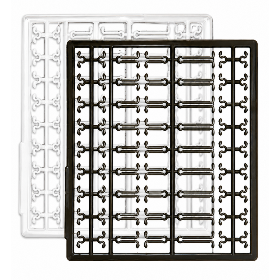 Boilie/Pelletstop 3 stuks voor hair-rig montage | zwart of transparant