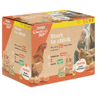 Start to Chick kippenbox voor 2 kippen | complete startset met voer, snack en vitamines