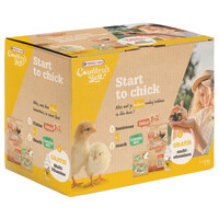 Kuiken starterbox met voer, grit en vitaminen per stuk