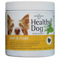 Healthy Dog Skin & Coat hondensupplement huid en vacht 80 stuks