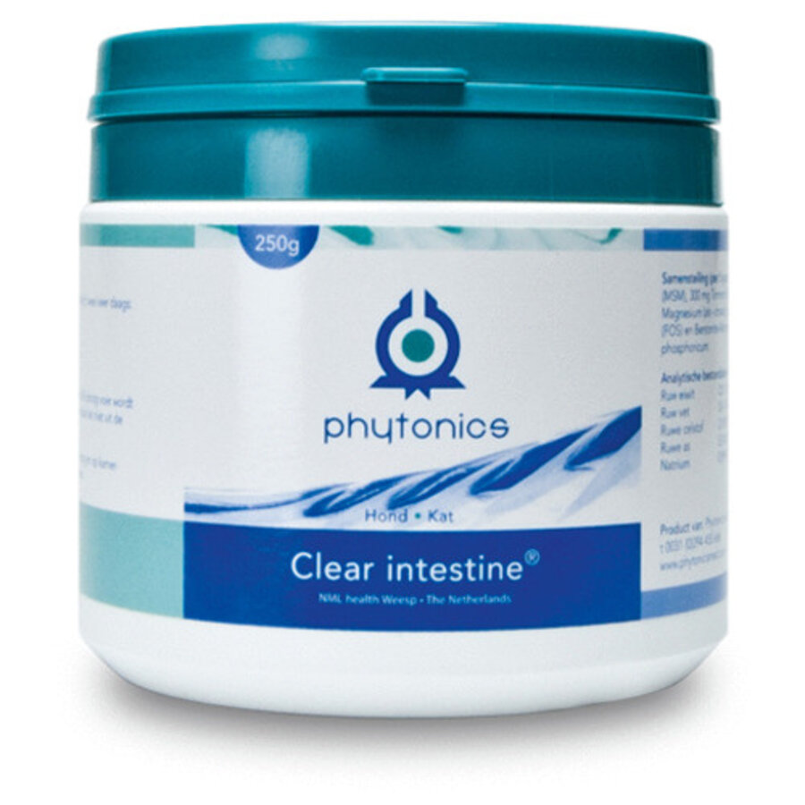 Clear Intestine spijsverteringssupplement voor hond en kat 250 g