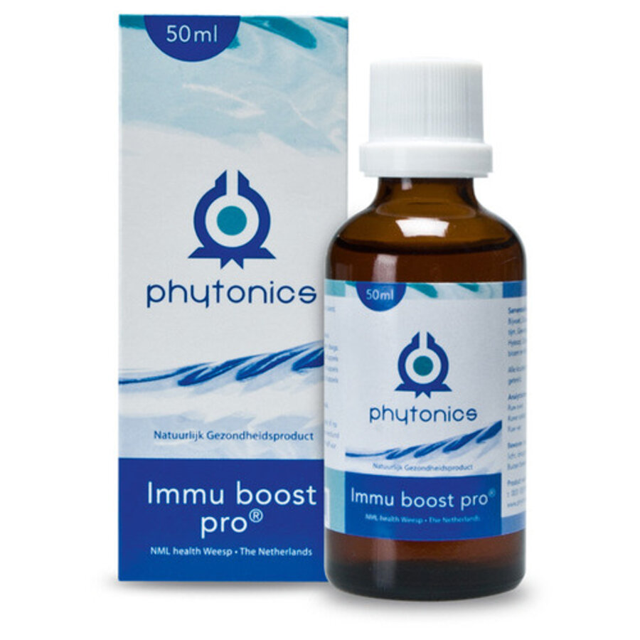 Immu Boost Pro 50 ml voedingssupplement voor weerstand, vitaliteit en energie bij hond, kat en paard