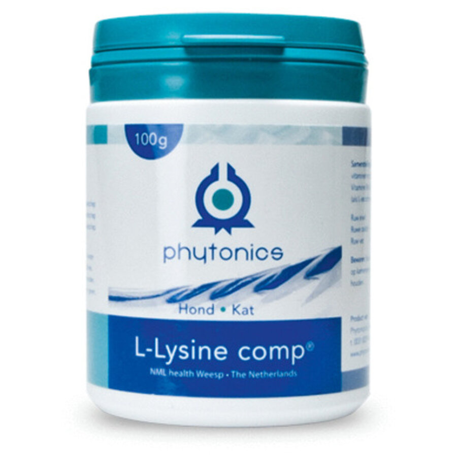 L-Lysine comp 100 gram voor weerstand bij hond en kat